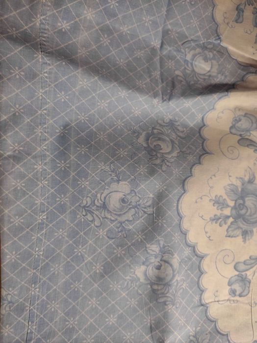 Постільна полуторна білизна на дачу 100% бавовна