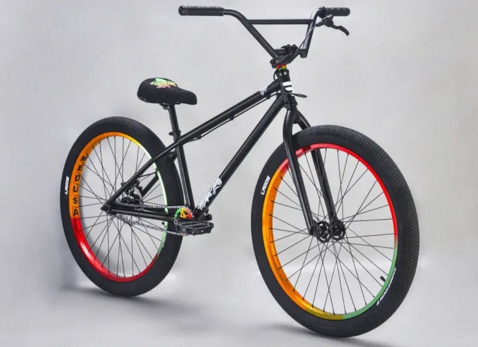 Rower dirt, street, wheelie