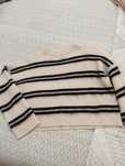 Camisola Pinko creme e preta M