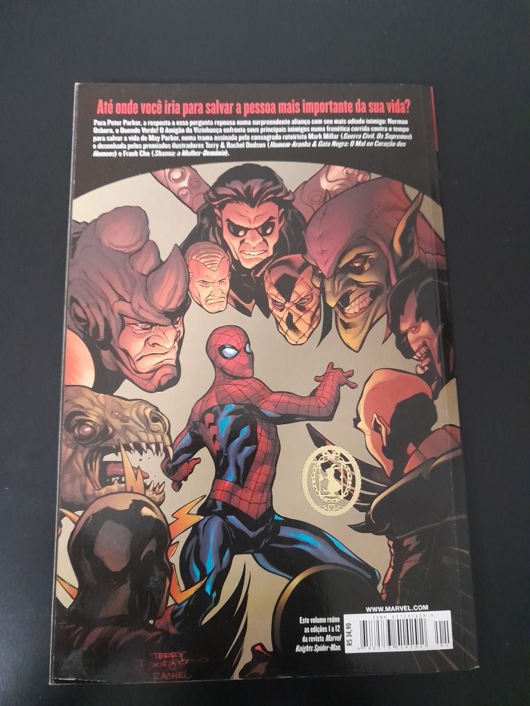 BD "Homem-Aranha: Caído Entre os Mortos"