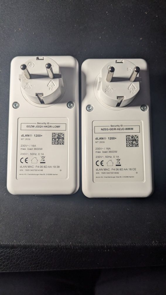 Powerline devolo dLAN 1200+, transmiter sieciowy