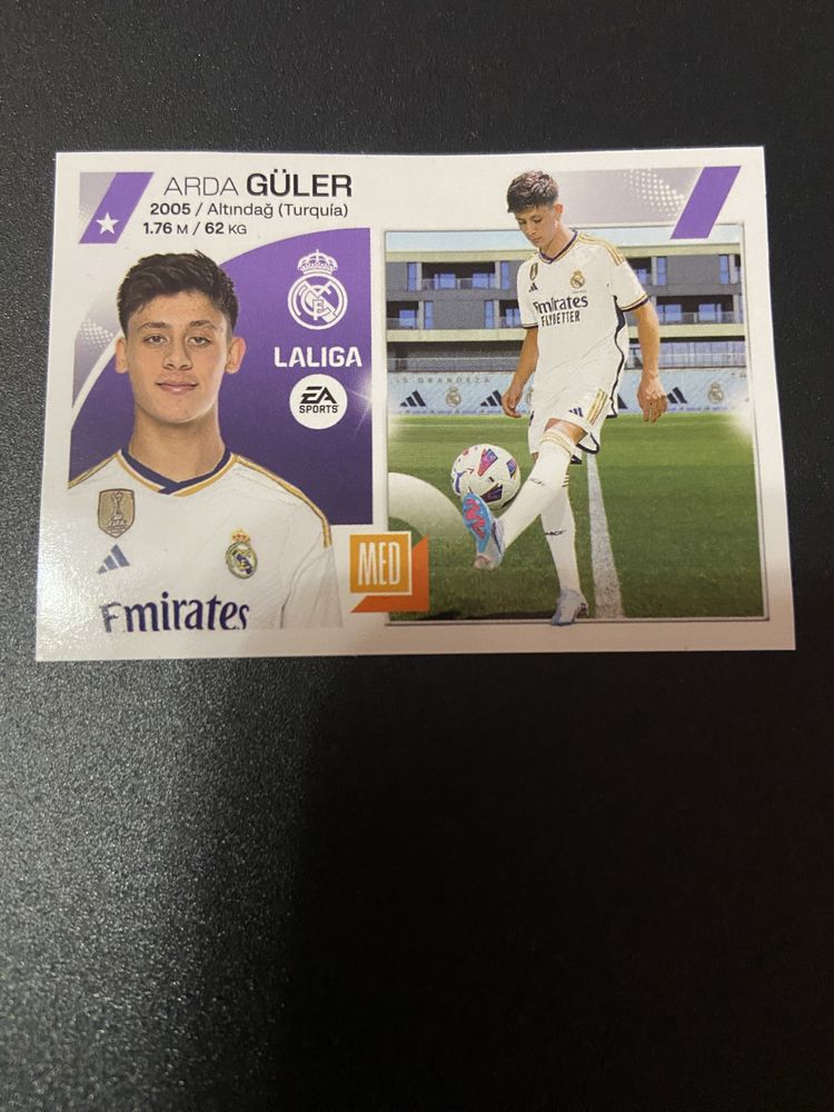 Panini Arda Guler REAL MADRID