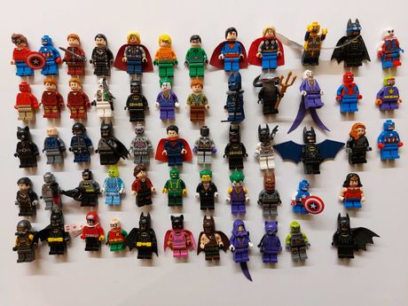 Lego marvel, dc. Minifigurki, figurki, ludziki