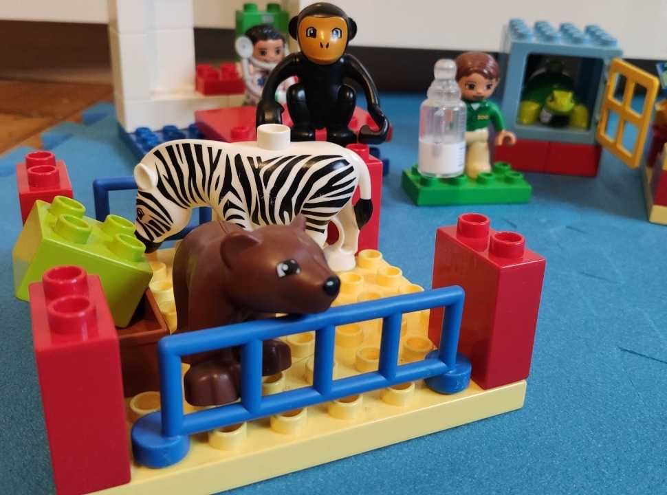 Lego Duplo Szpital dla zwierząt  lecznica zebra weterynarz 6158
