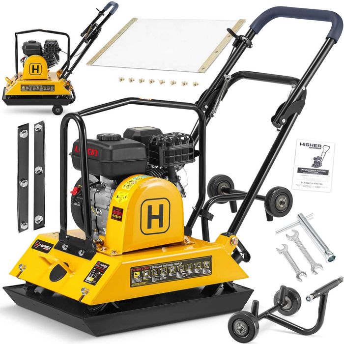 Zagęszczarka spalinowa ubijak gruntu HIGHER 100 kg silnik LONCIN 6,5KM