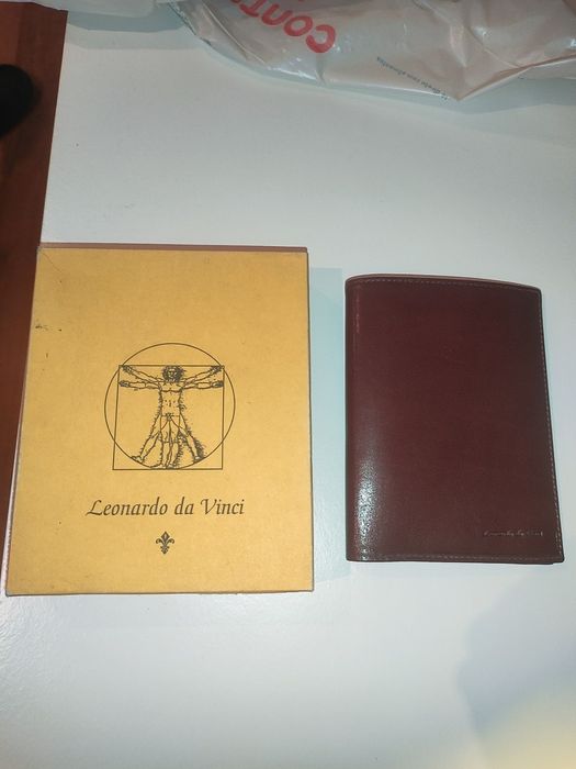 Carteira firenze Leonardo da Vinci