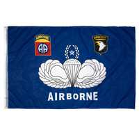 Bandeira Paraquedistas Azul ,101 airborne
