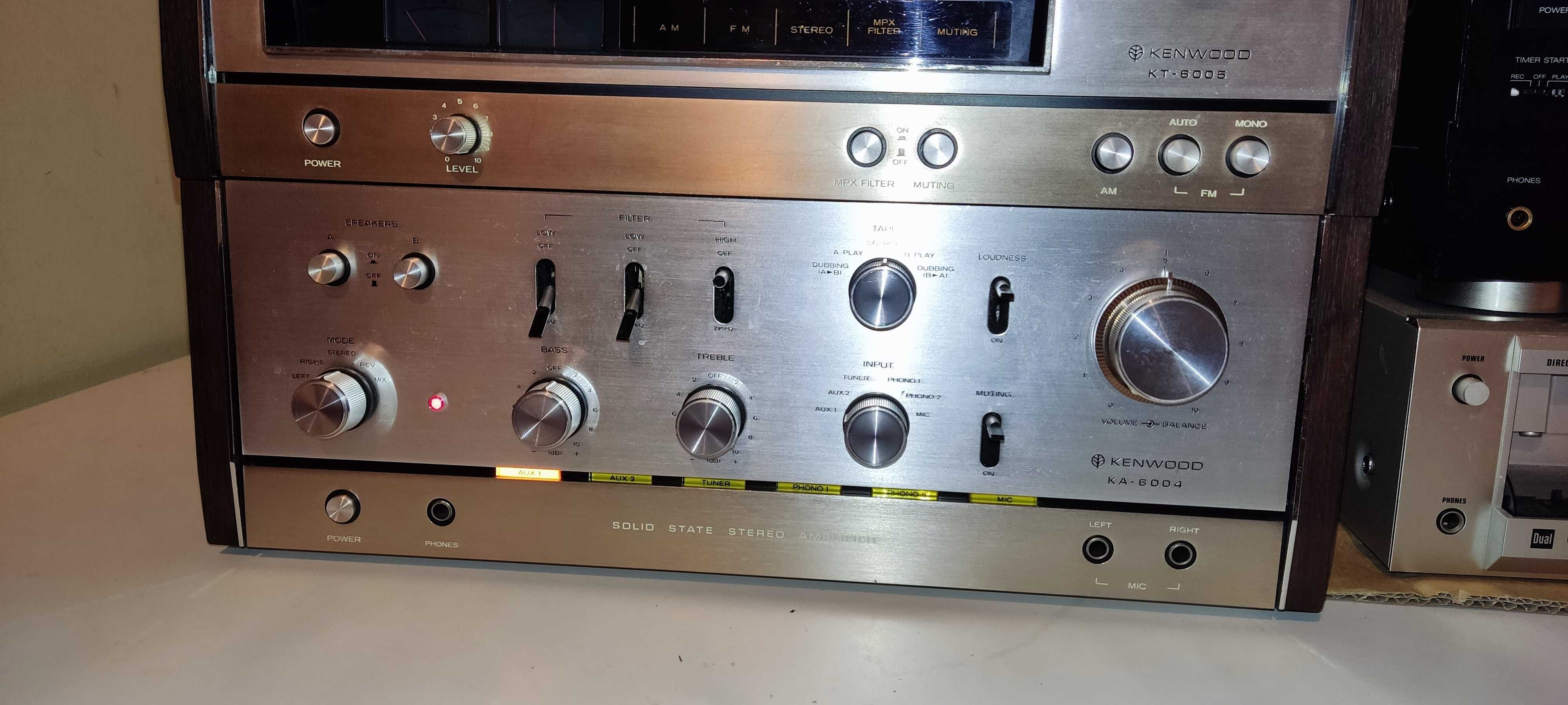 Kenwood KA-6004, KT-6005 Zestaw