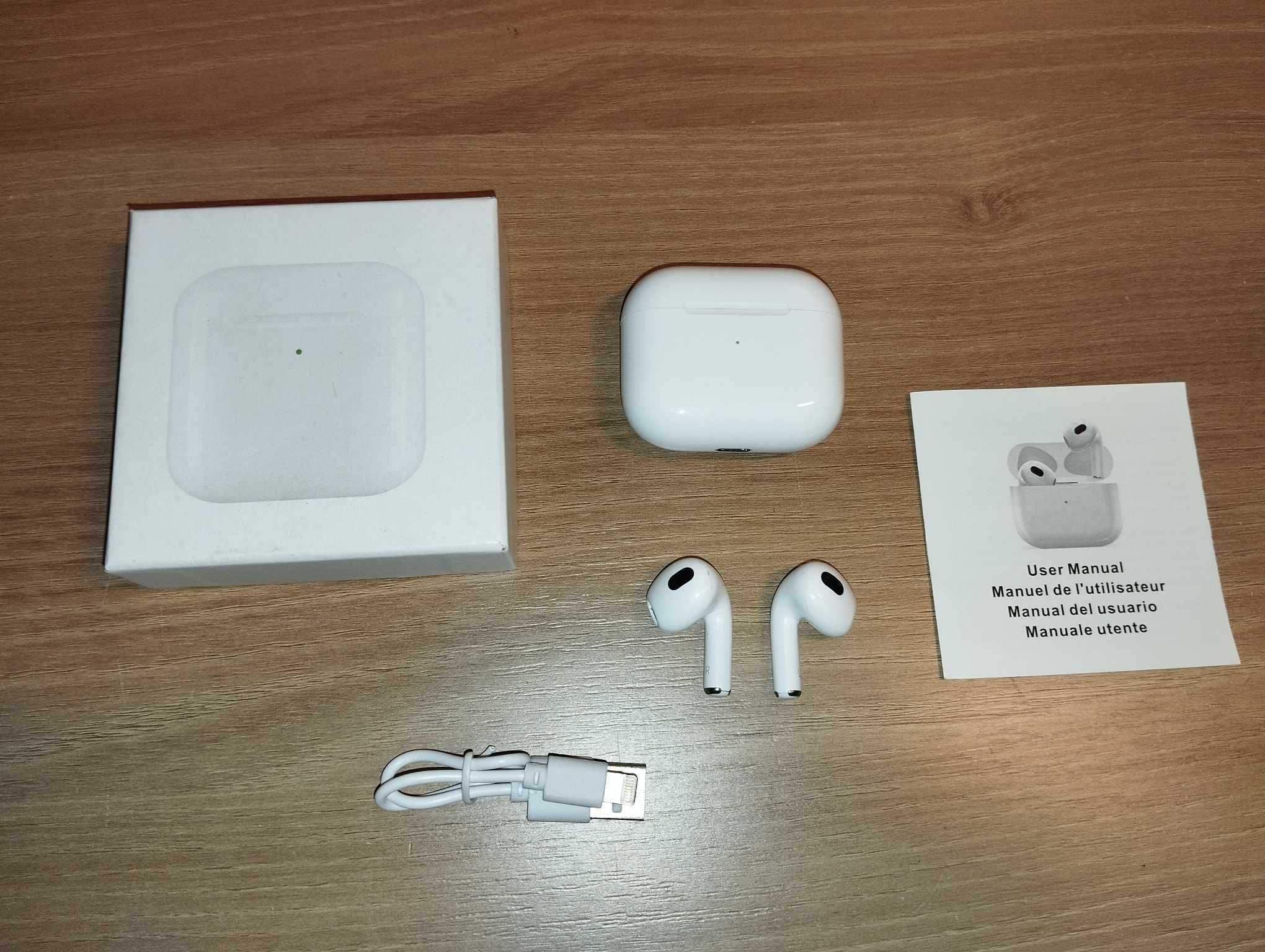 Słuchawki Bezprzewodowe Bluetooth - Białe