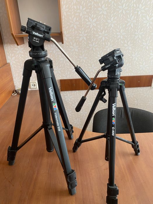 Штатив VELBON c400  / VIDEOMATE 638 F відеоштатив