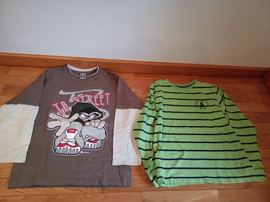 Lote de 9 peças de roupa de rapaz 11-12 anos
