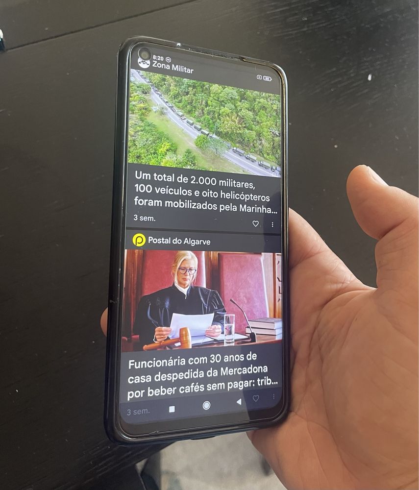 Xiaomi Redmi Note 9 em bom estado