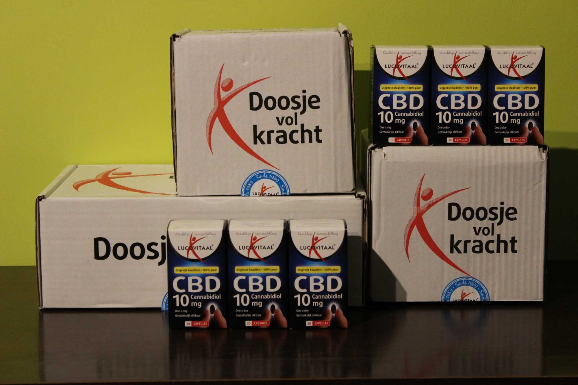 Lucovitaal Olej konopny CBD 10mg 30 kapsułek