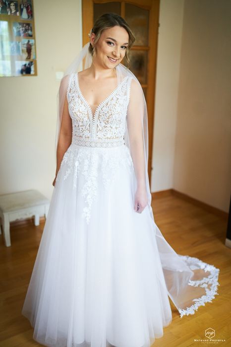 Suknia ślubna 34/36 XS/S