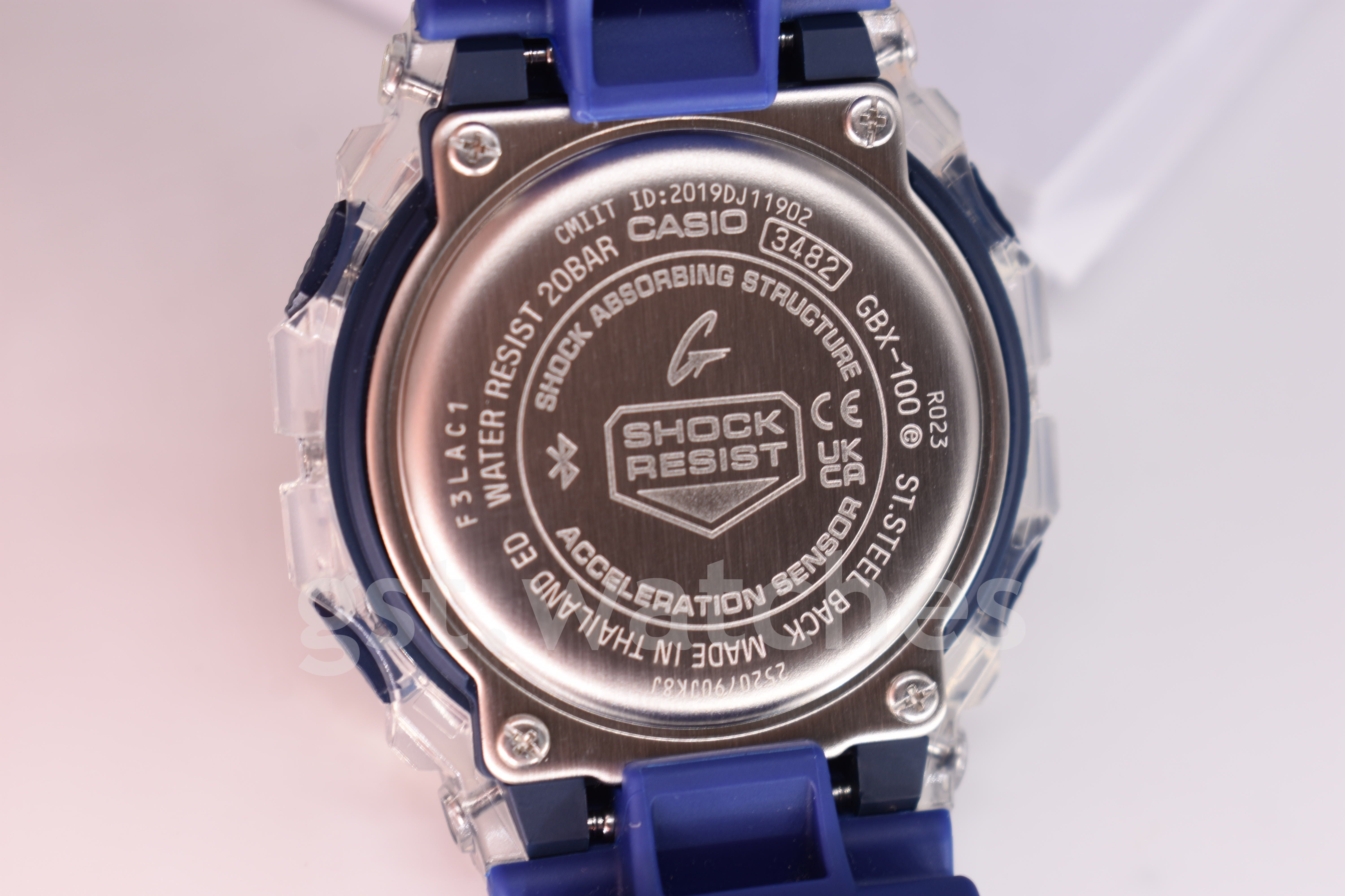 Casio G-Shock GBX-100S-2E NEW ORIGINAL | Step-Tracker | Bluetooth