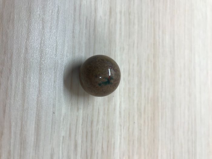 Piękna kulka z jaspisu kamień szlachetny OCHRONA SPOKÓJ jaspis