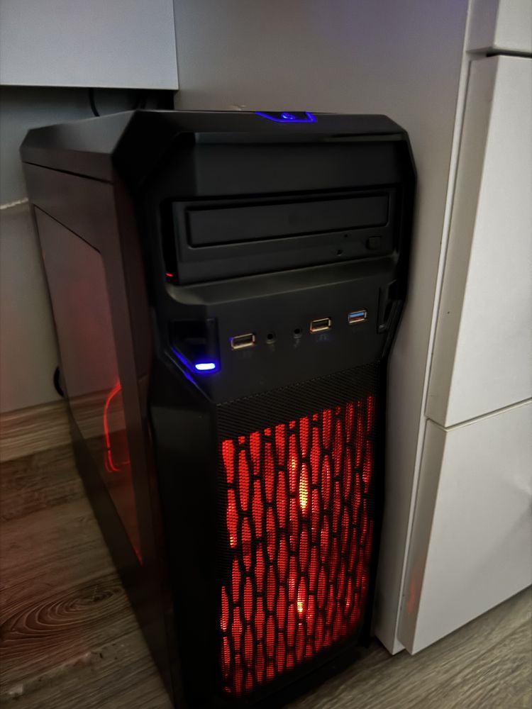 Komputer do gier+ monitor+ klawiatura mechaniczna msi (gotowy zestaw )