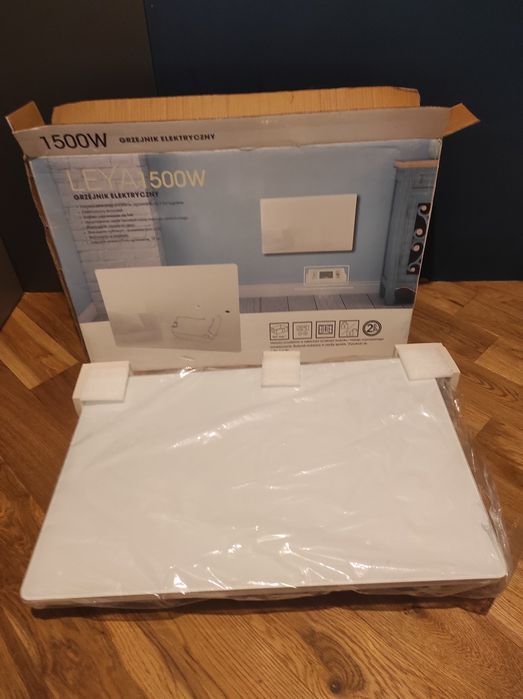 Elektryczny grzejnik ceramiczno - szklany 1500w