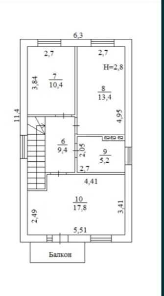 Продаж будинку без %, газ