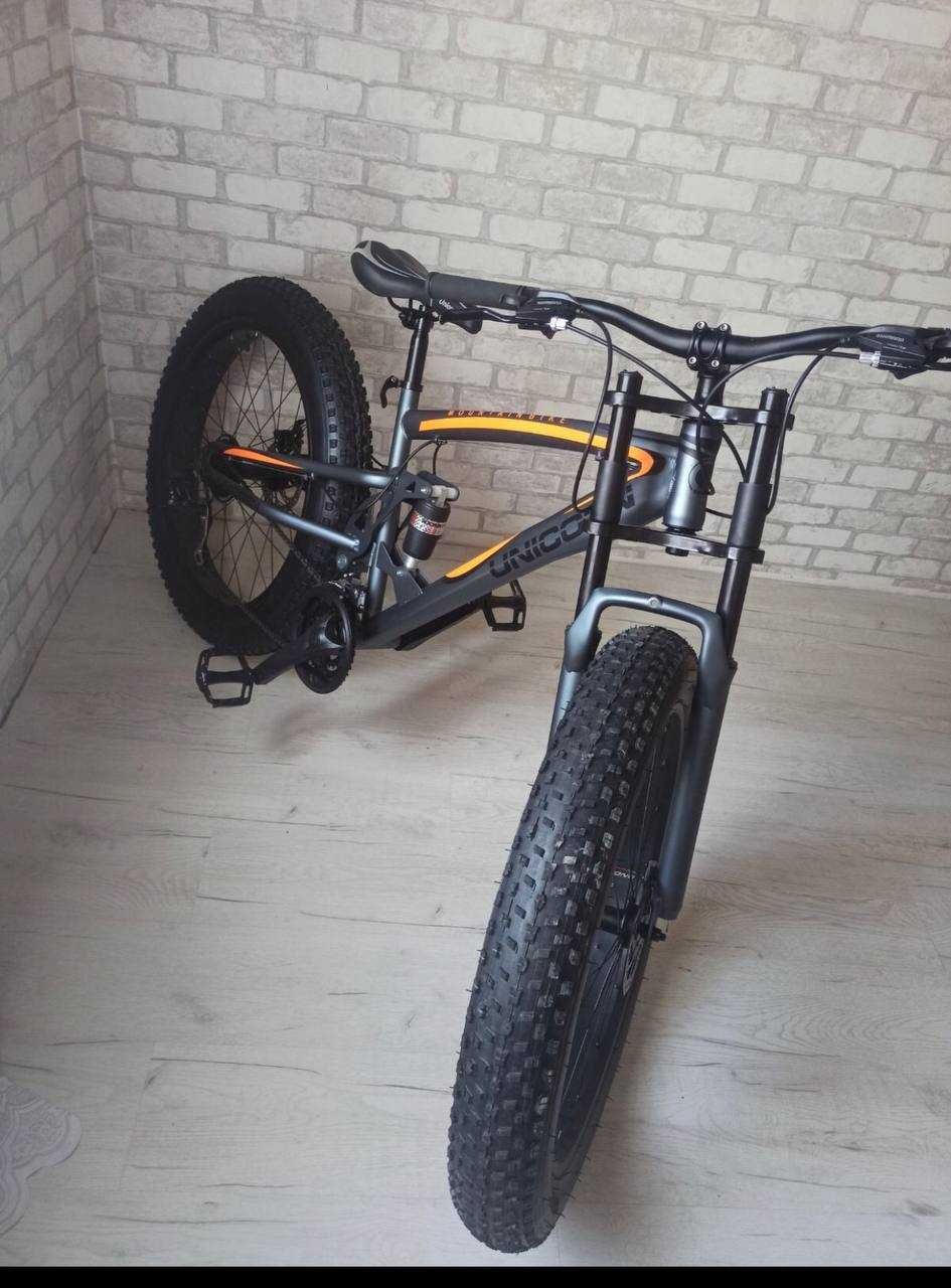 Фетбайк Fatbike GODZILLA 26"/17" велосипед Shimano