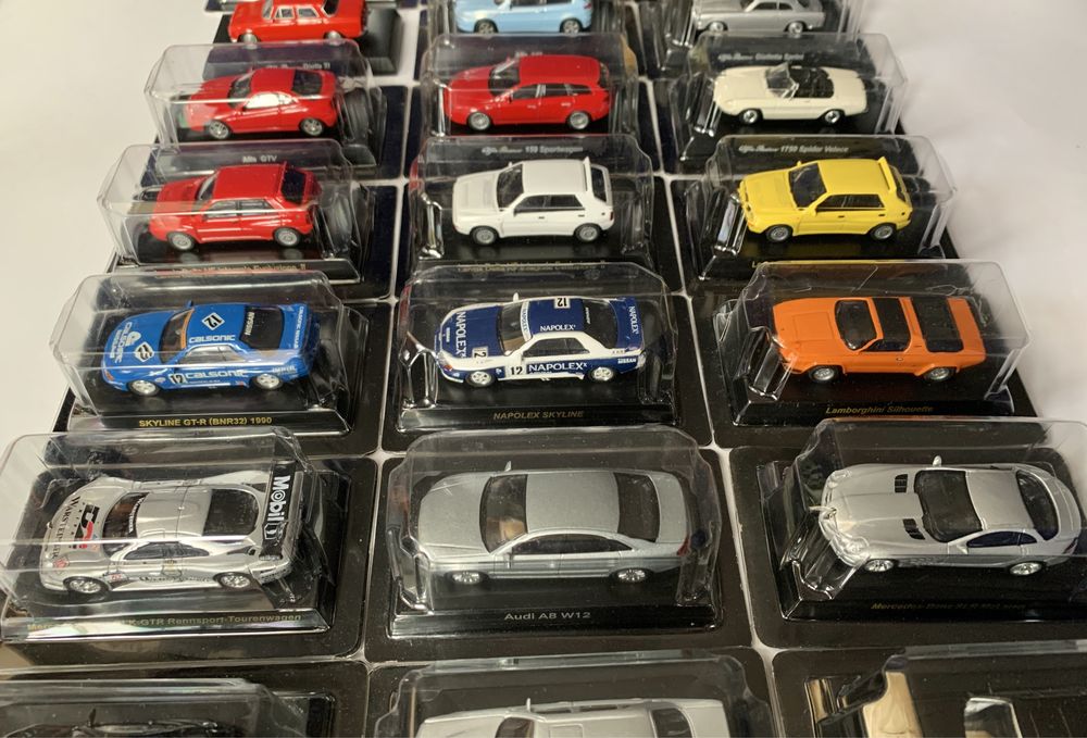Машинки/моделі 1:64 Tarmac, Kyosho, CM’s (Mini Gt, Inno, Hot Wheels)