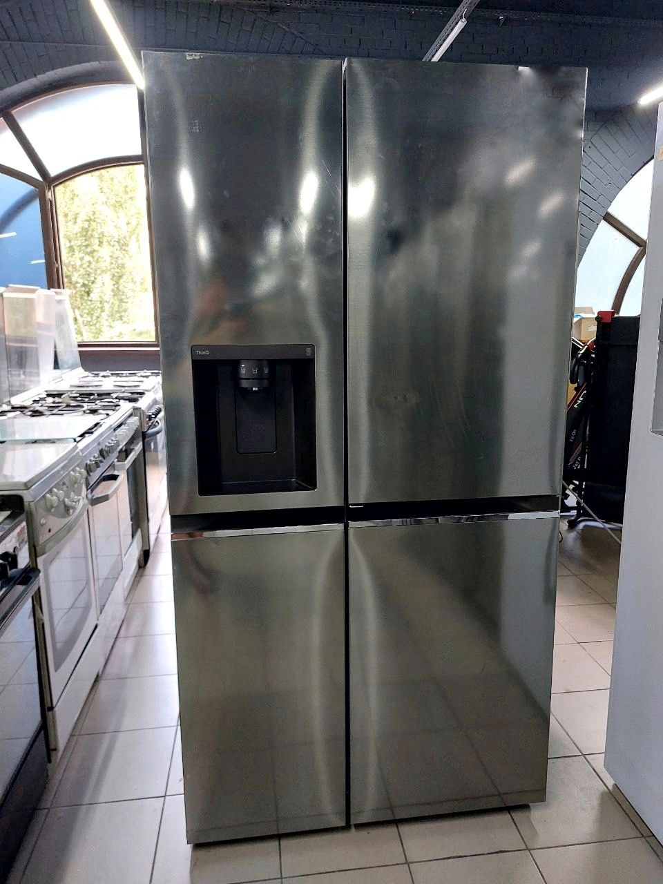 Розпродаж Холодильник LG GSJV71PZTF-Side-by-Side