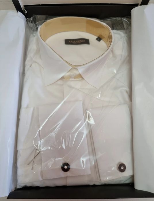 Camisa Cerimónia Off White - Arax Gazzo