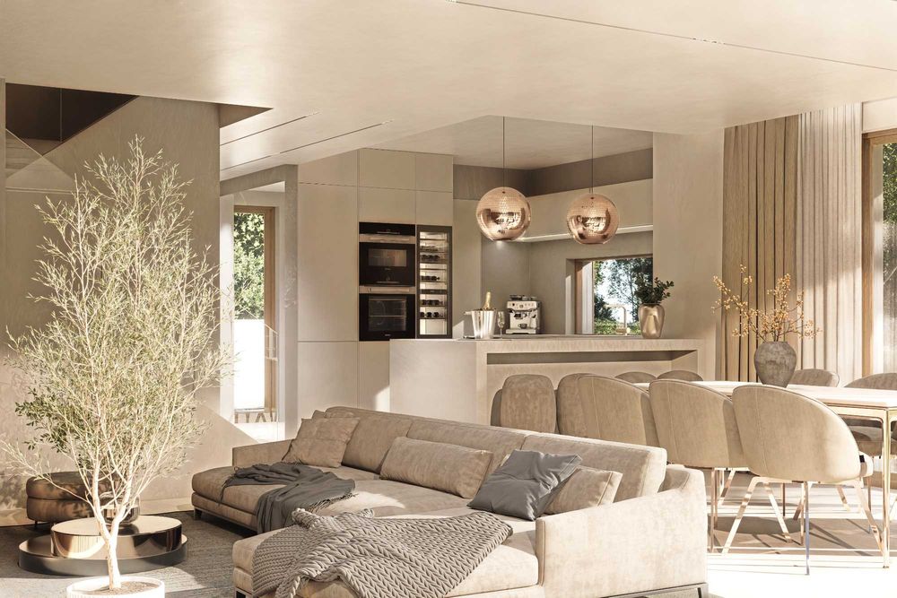 Nowoczesny dom przy lesie, 1,5 km od Siedlec – ogród, garaż, spokój