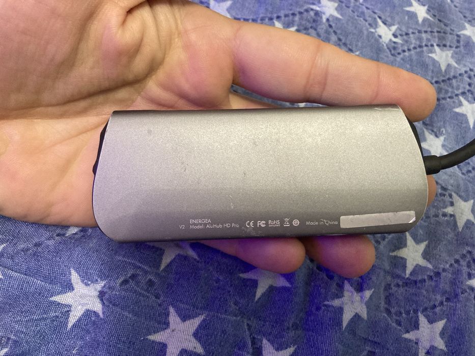 Мультипортовий адаптер Energea AluHub HDpro USB-C (0482)