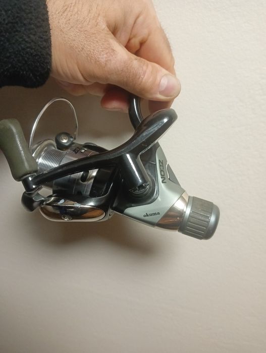 Wędki siatka i kołowrotek