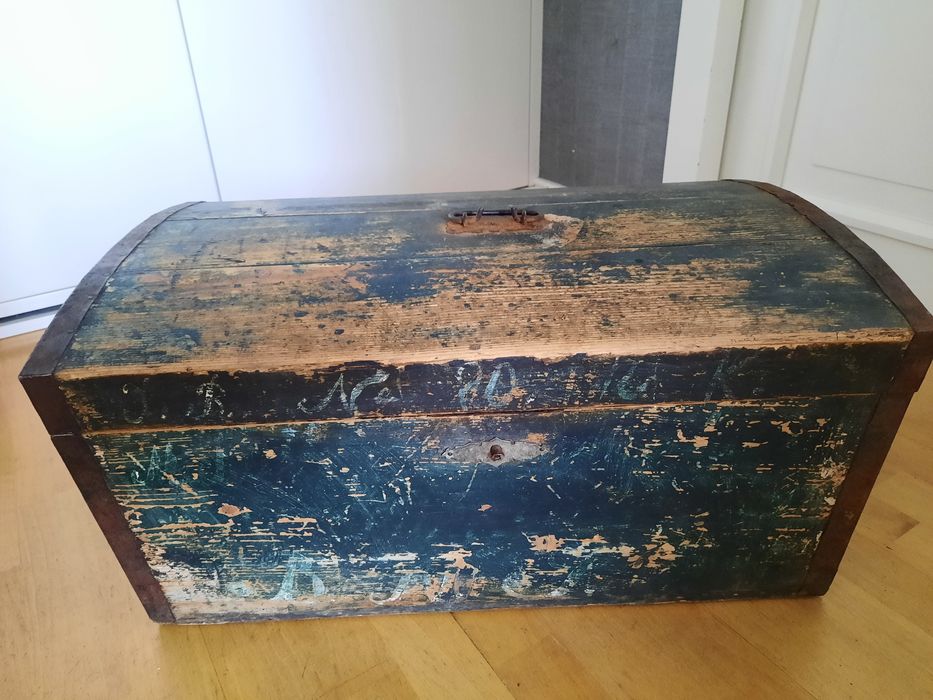 Stary kufer/skrzynia