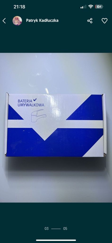 Bateria umywalkowa