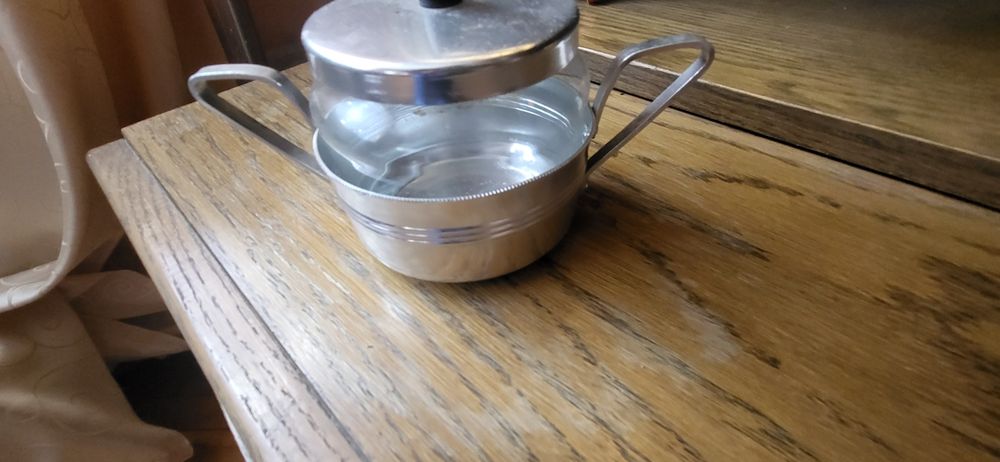 Szklanka z koszyczkiem aluminiowym