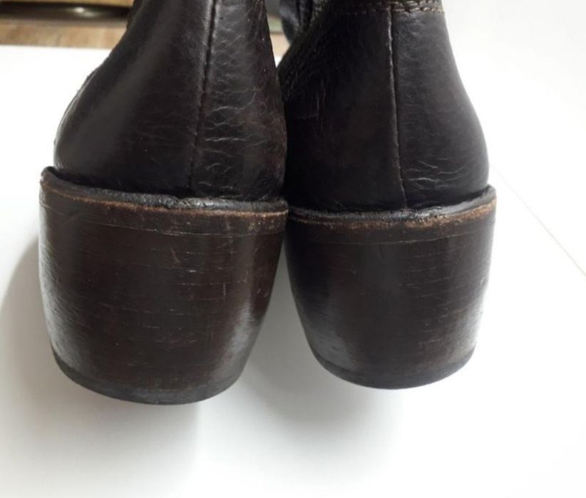 Шкіряні італійські черевики р.37,5-38