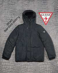 Kurtka parka guess XS ocieplana z kapturem zimowa