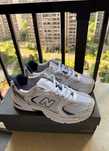 Biały*postępowy Damskie NewBalance UnisexTrampki roz. 37.5