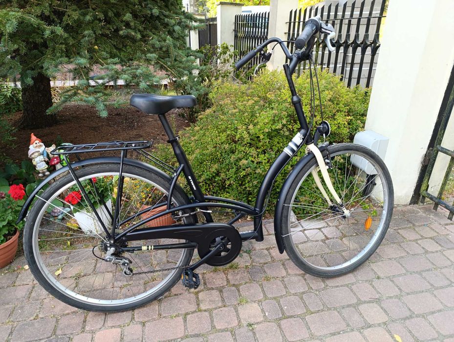 Rower damski B-twin koła 28 cali duży Wawa