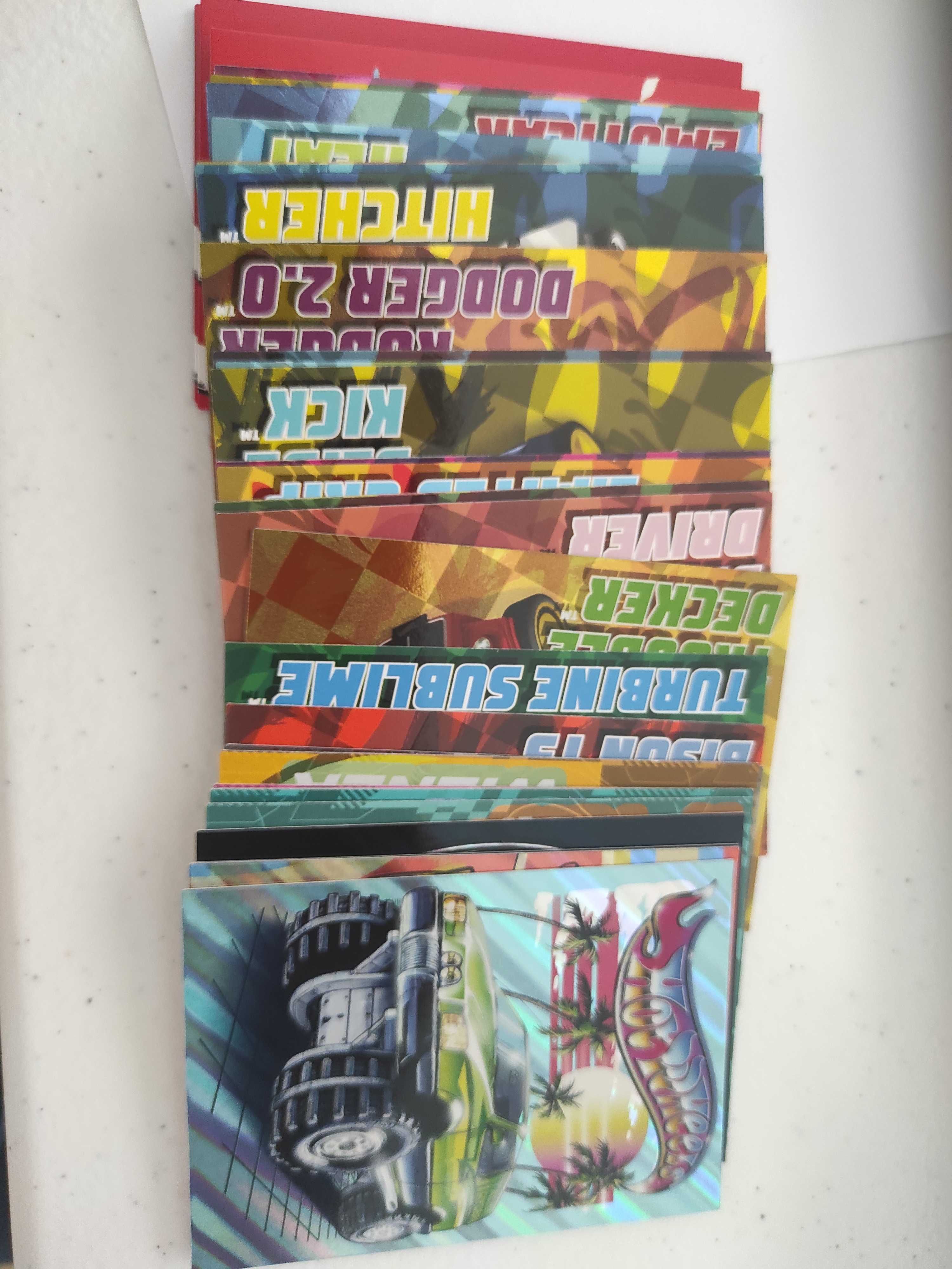 Cards da Coleção  Hot Wheels On The Road