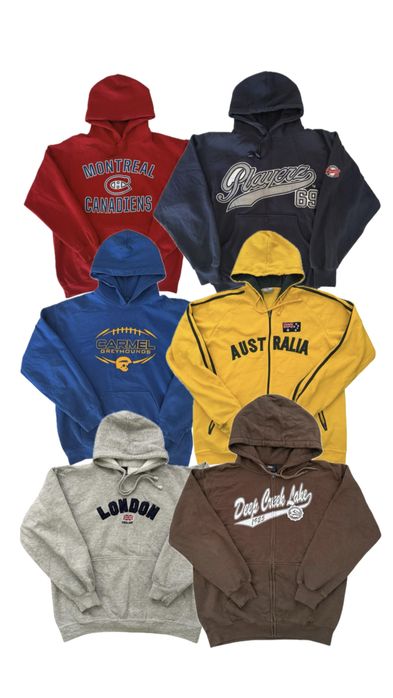 Lote 70x Hoodies/Sweatshirts