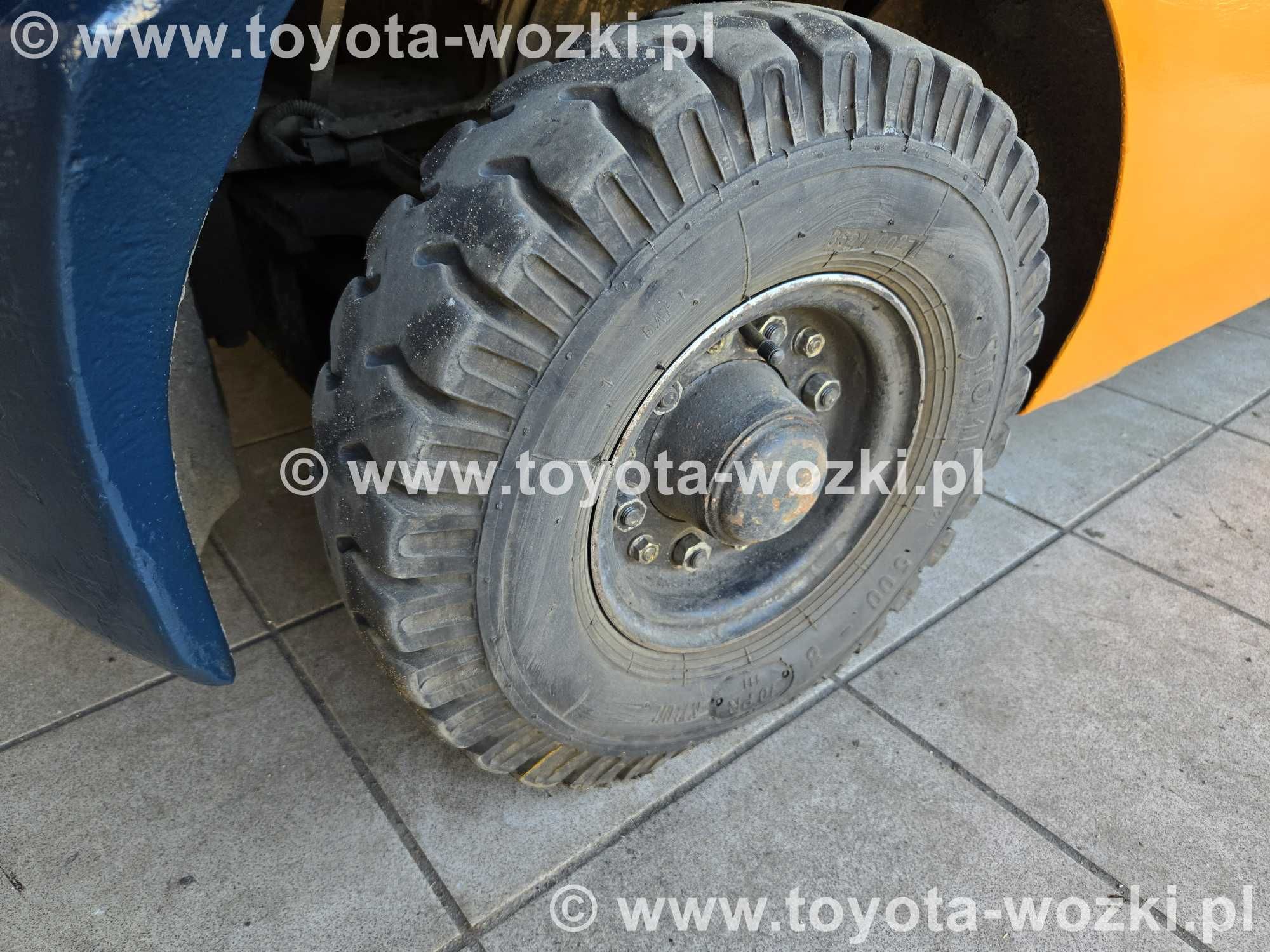 Wózek Widłowy TOYOTA 7FG15 , Wózki Widłowe TOYOTA 7FGF15 widlak LINDE