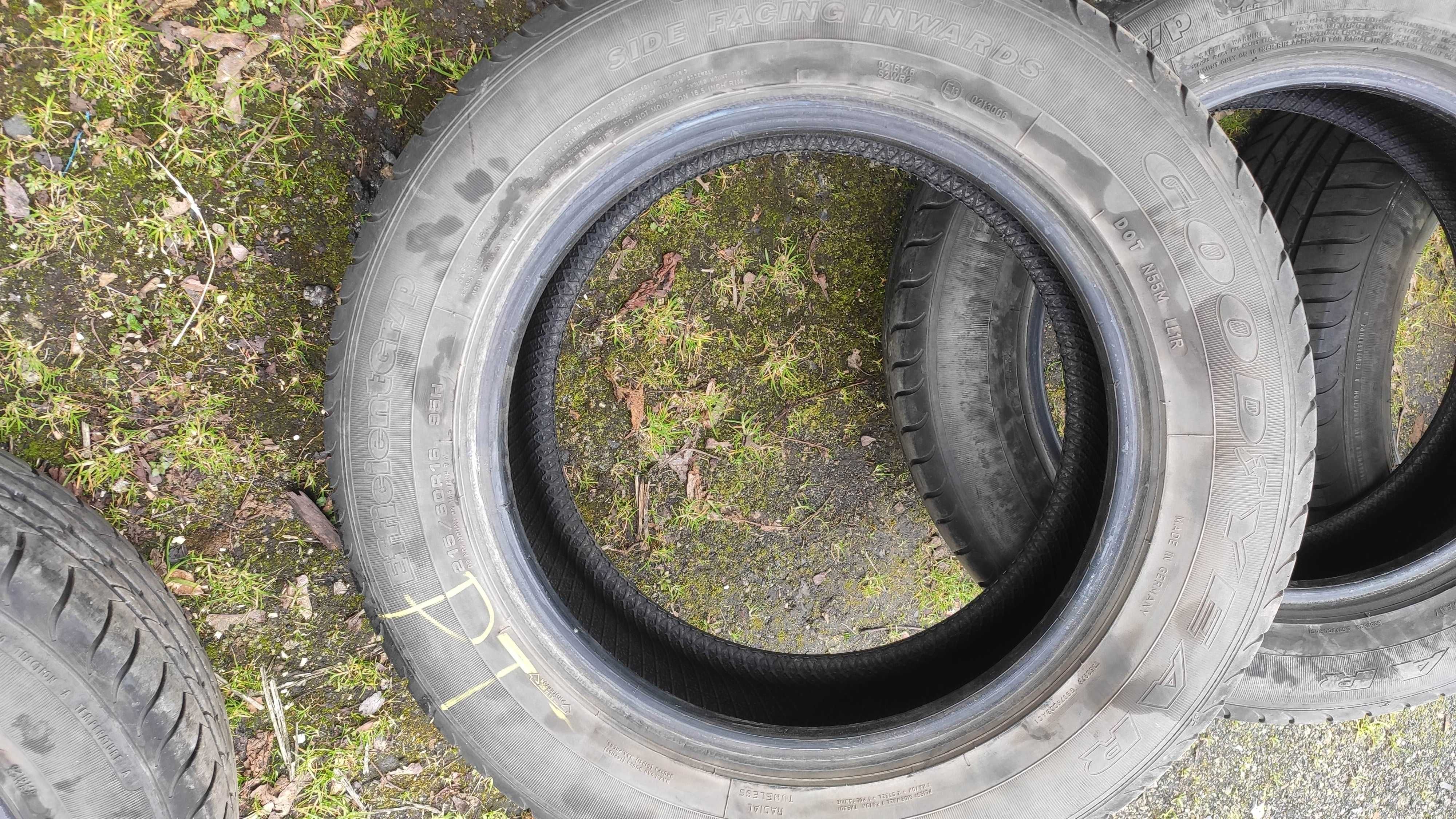 Opony letnie 4x goodyear efficientgrip 215/60r16
