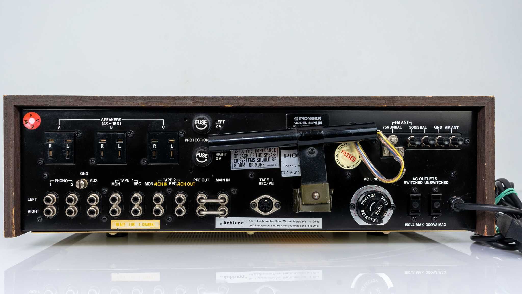 PIONEER SX  wtyczki przejściówki DIN 2 VINTAGE