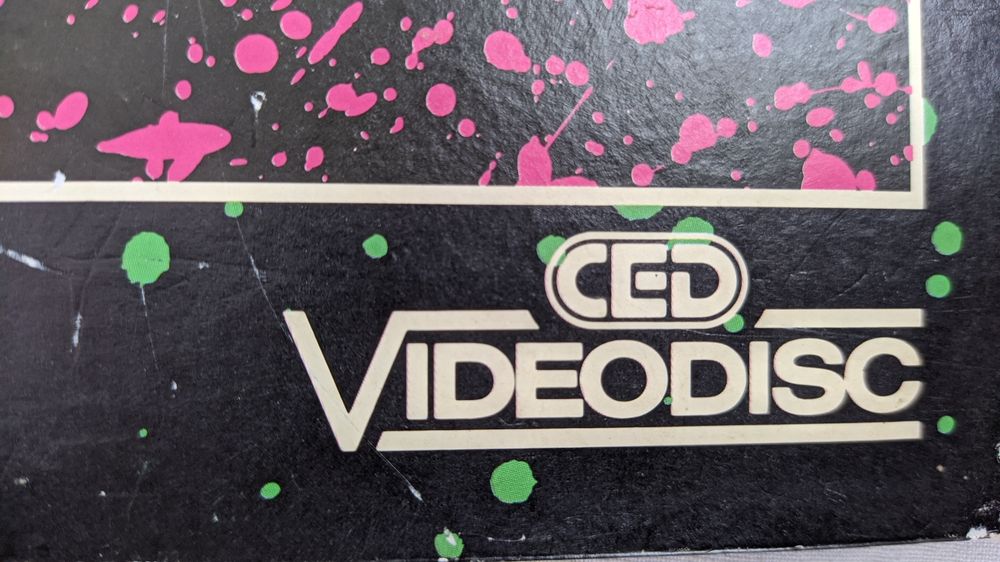 CED VideoDisc Видеовинил Steve Miller Band Live!  1983