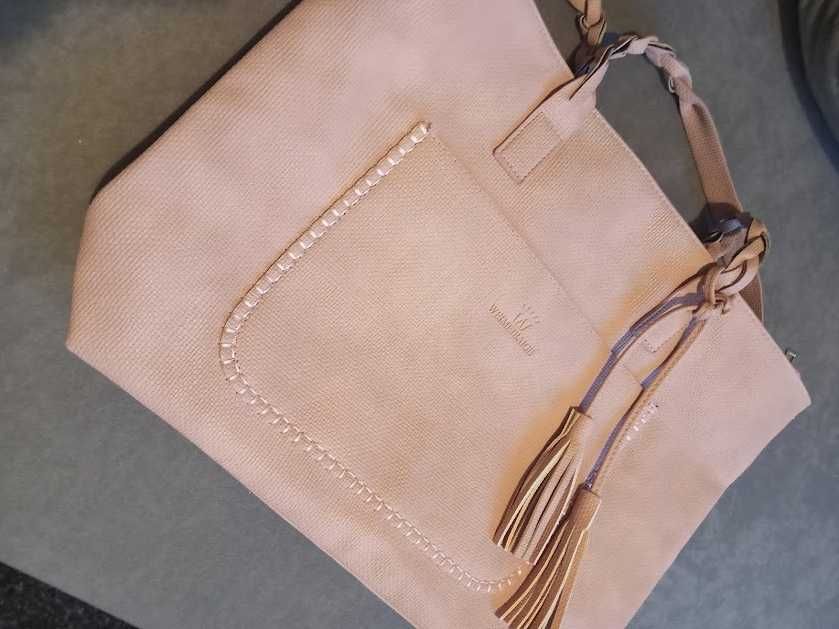 Duża torebka typu shopper