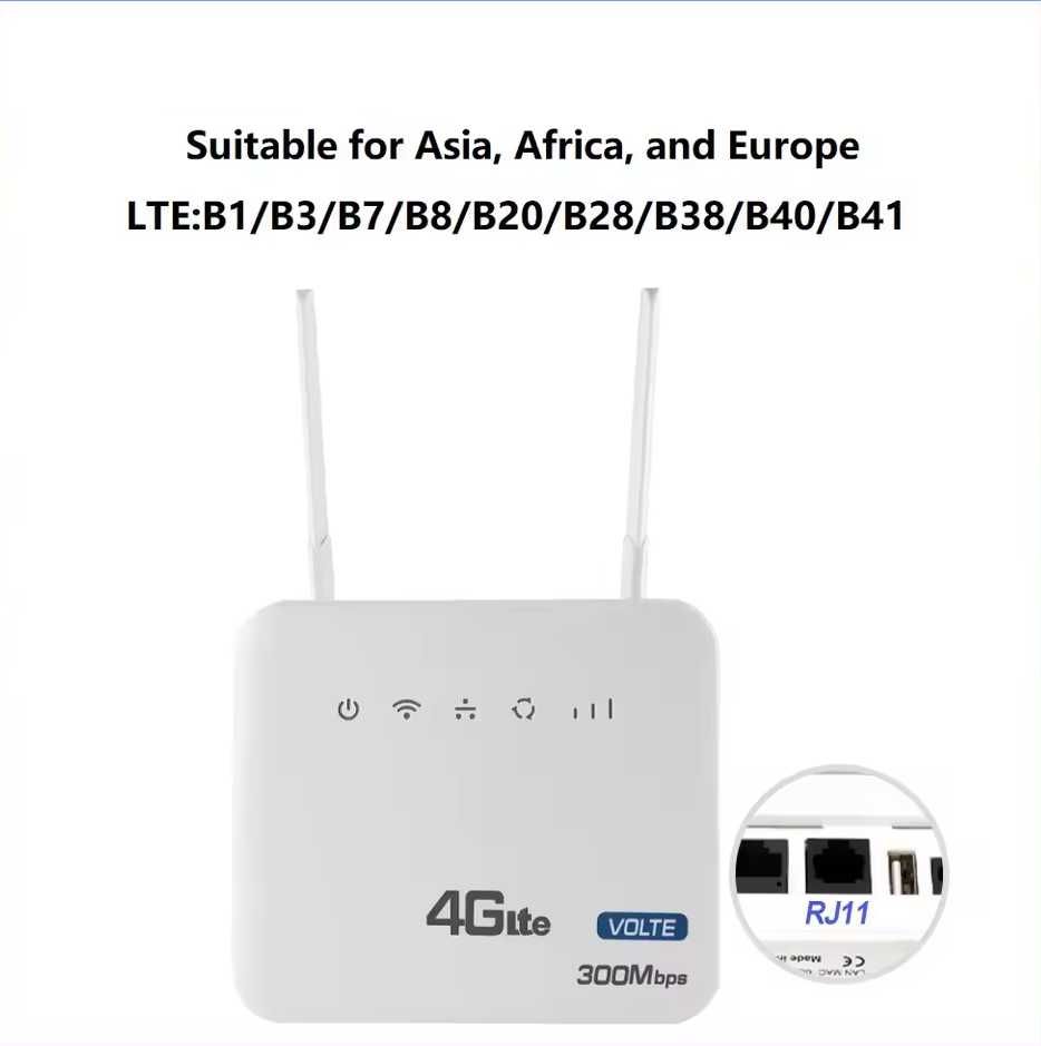 4G LTE роутер під SIM UA, WIFI-6, 32 користувача
