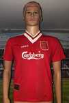 Liverpool FC Adidas Official Garment 1995-96 home rozmiar: XS