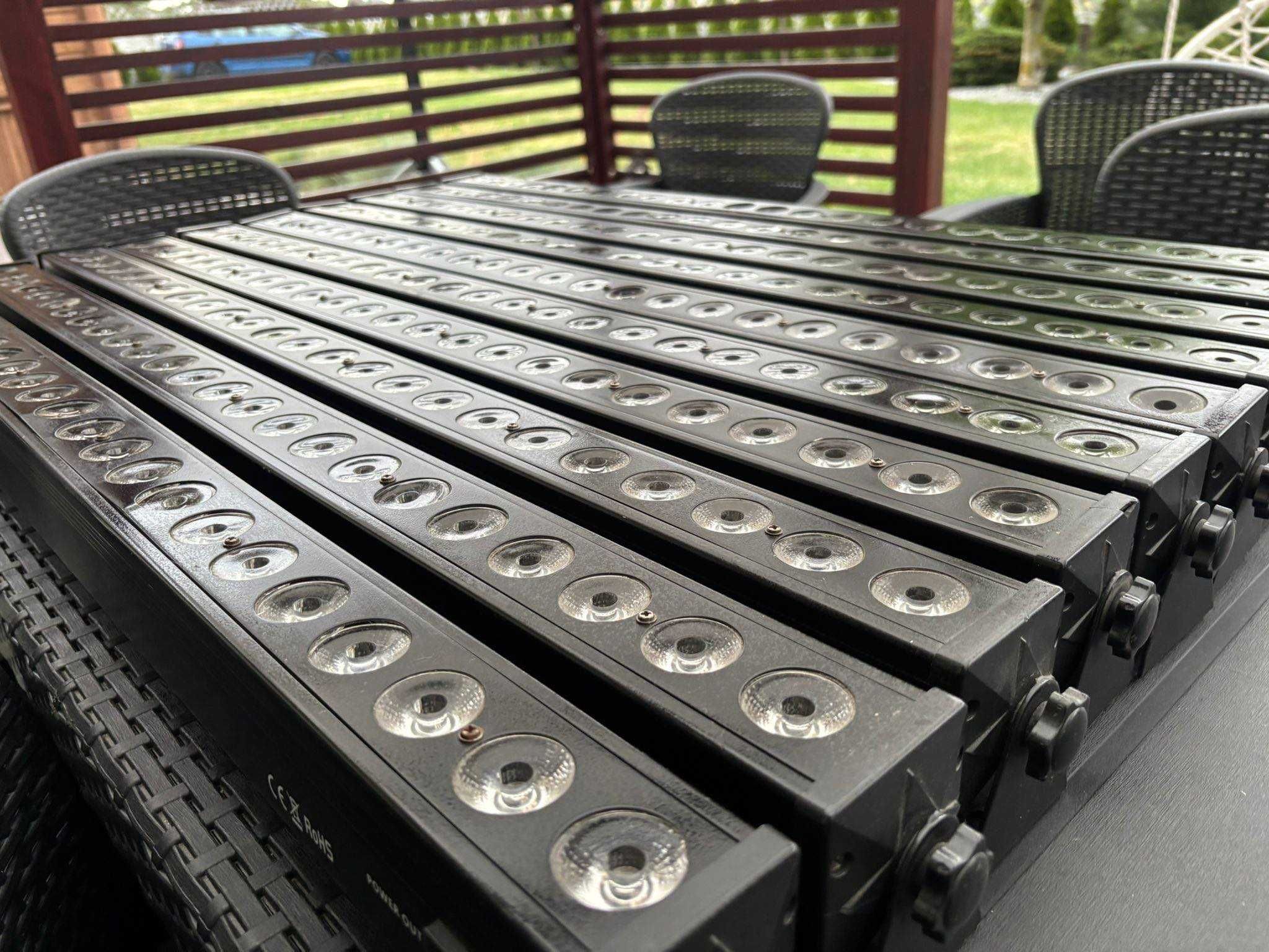 FRACTAL LED bar 24X3W black