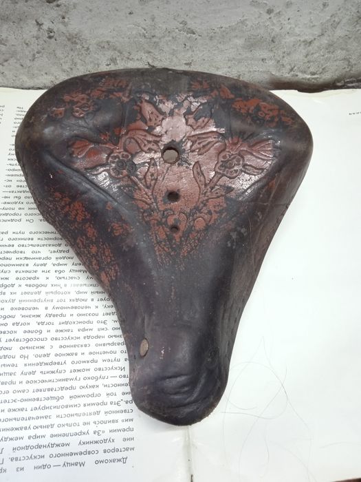 Велосипедное седло от орленка. Клеймо Газ СССР.