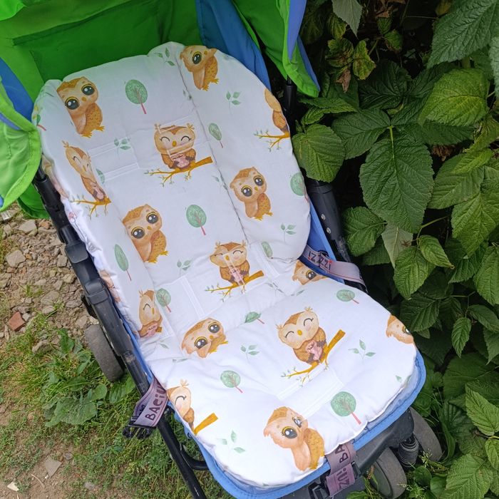 Матрасик вкладыш у коляску візок автокрісло автолюльку