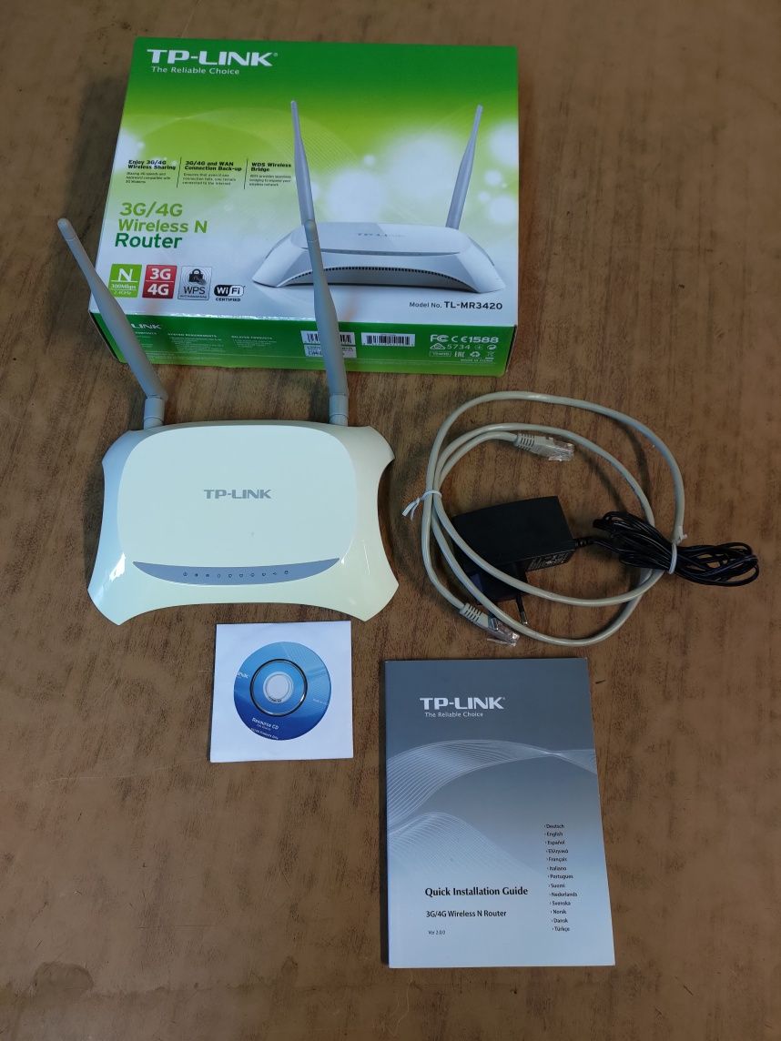 Router TP-Link compatível com Pen Banda Larga 3G/4G